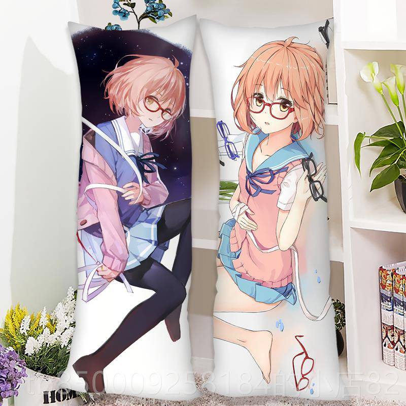 正品栗山未来等身抱枕境界的彼周新堂爱边动漫枕套定制靠方头垫长