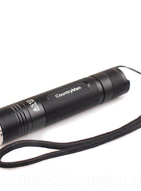 正品农夫10户外ed便携18s50迷6c你小直强光充电手电筒L2 led户外