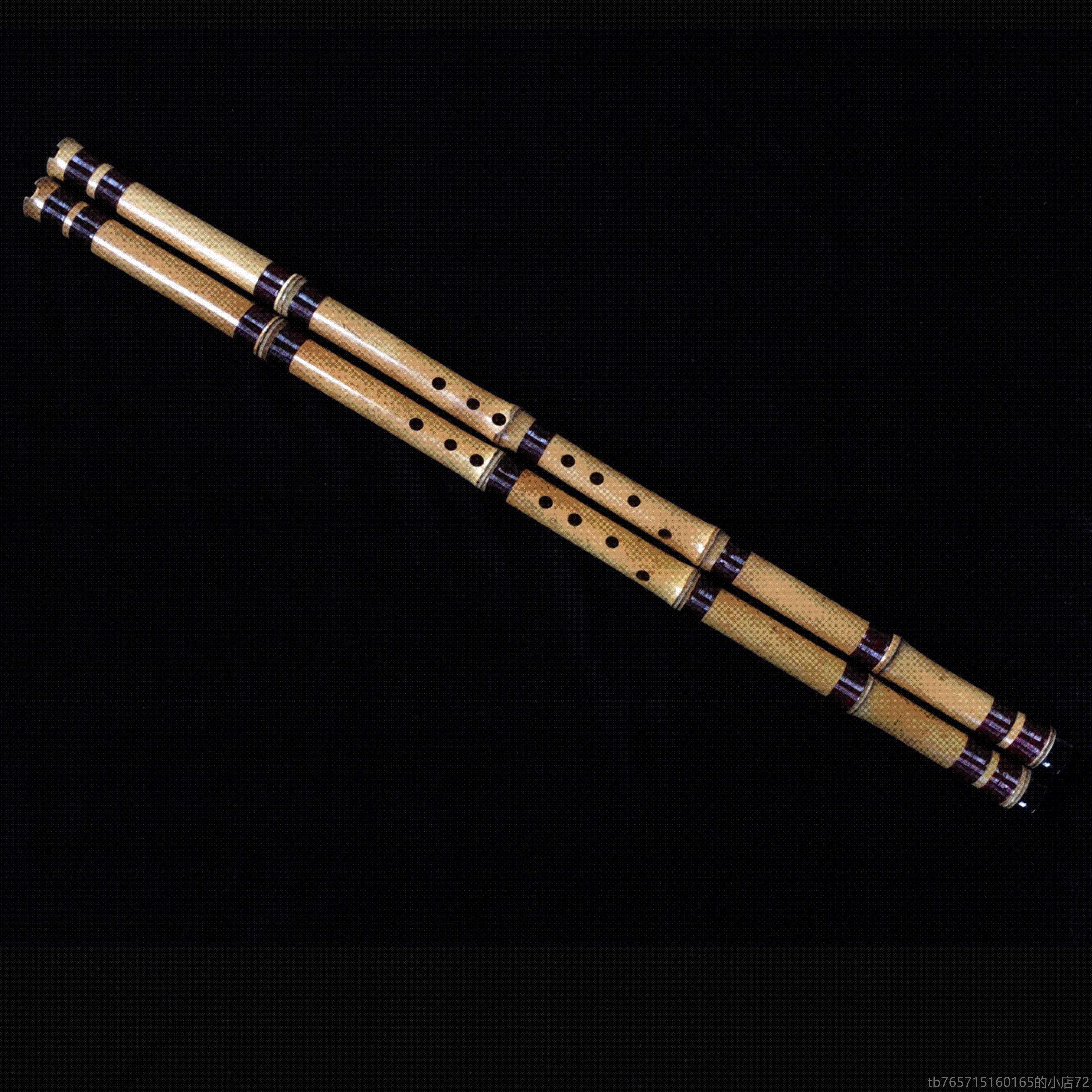 高档初洞箫学短萧专业演箫奏考玉级乐器G调屏金竹八孔古风零基础