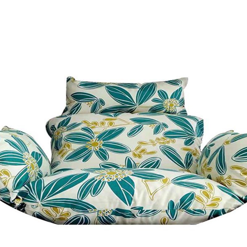 吊篮藤椅坐垫靠单人吊兰可拆洗垫鸟巢秋千垫子吊椅摇篮加厚椅垫