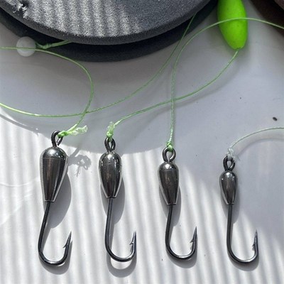 吧嗒嘴专用钩吧嗒嘴戳拱钓钓草缝钨钢坠吧嗒嘴鱼钩线组(线1米到1.