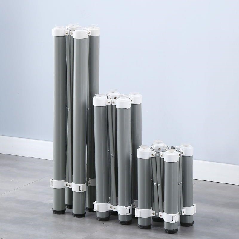 桌架子桌腿可折叠支架不锈钢桌脚铁艺加厚桌子腿伸缩架子餐台脚架