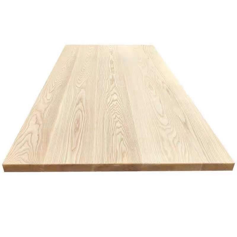 定制白蜡木餐桌板实木书桌台面板原木家具榆木吧台板窗台板异型板