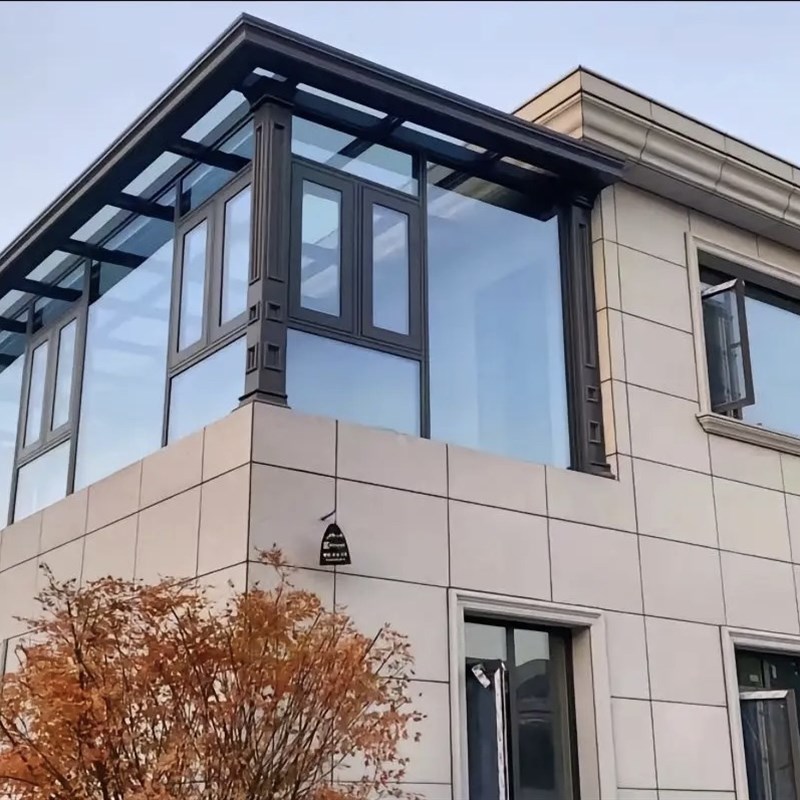 深圳香港铝合金别墅庭院花园移动凉亭遮阳棚封露台阳光雨棚