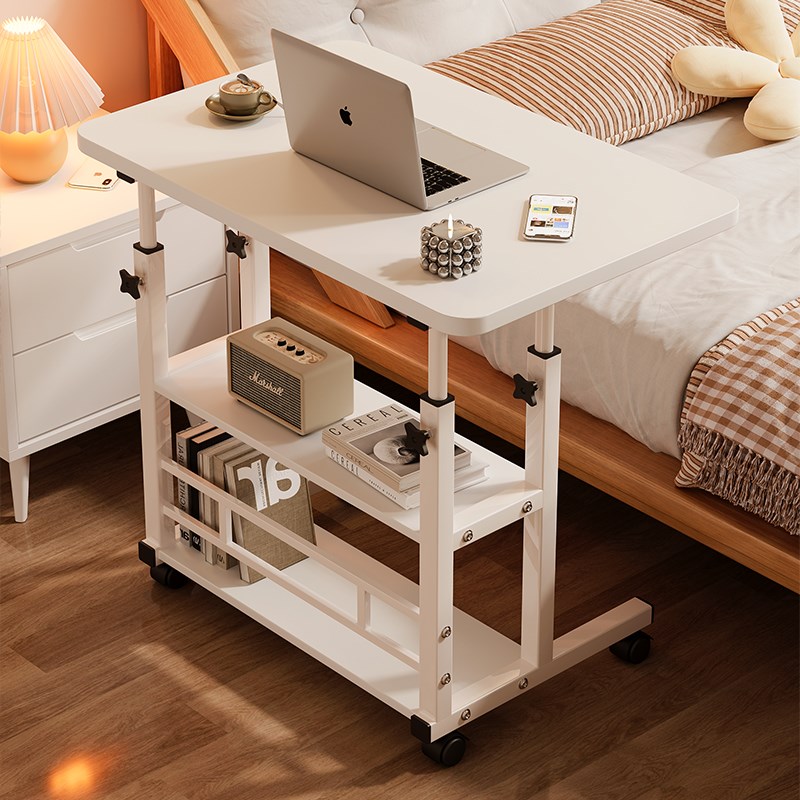 床边桌可升降可移动学生家用卧室宿舍学习简约小型懒人书桌电脑桌