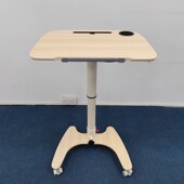 站立可折叠升降桌移动书桌气动床边工作学习写字桌子小户型电脑台