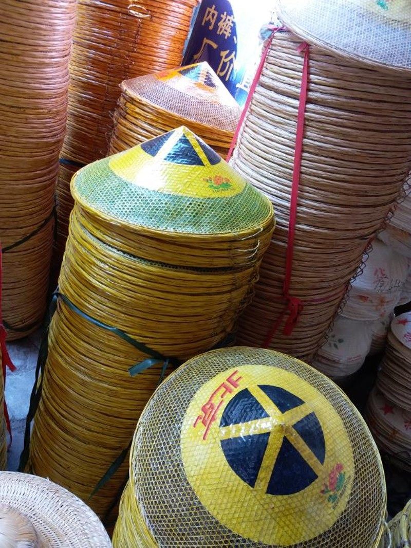 全手工竹编湘西斗笠湖南怀化棕丝斗笠钓鱼帽帽舞蹈遮阳防雨竹制品