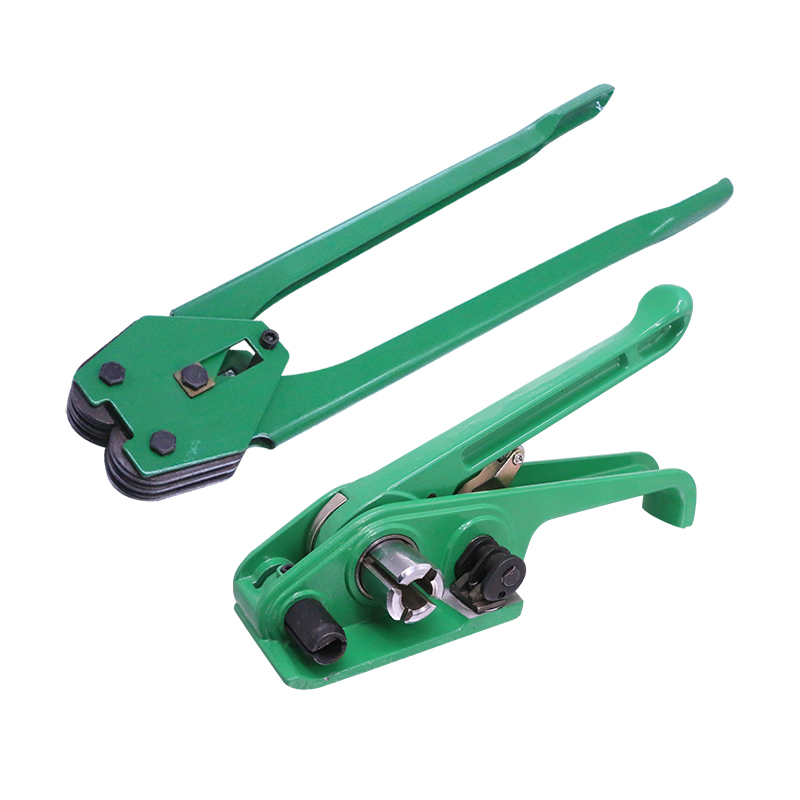 手动打包机打包带捆扎拉紧器打包钳卡扣塑料塑钢带收紧一体打包器