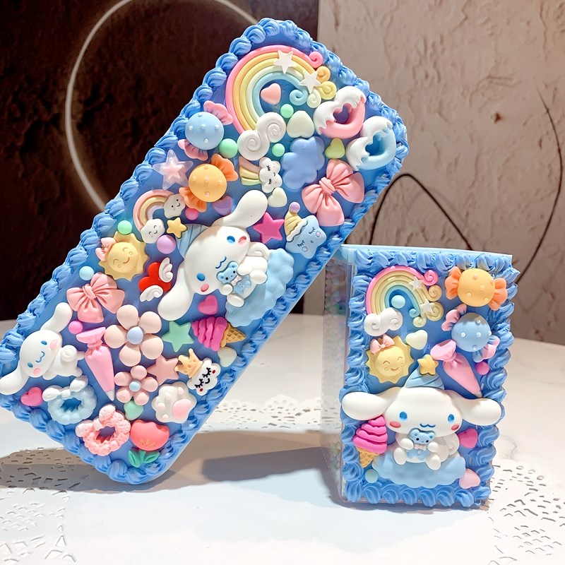 卡通奶油胶文具盒diy铅笔盒材料包小学生手工自制全男女孩儿童