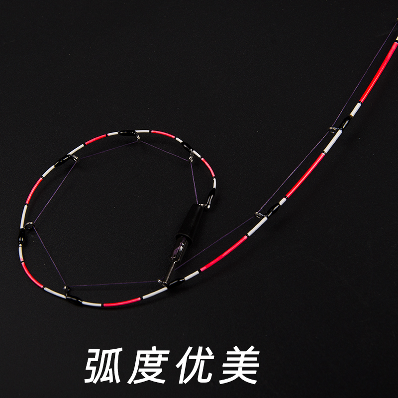 筏杆杆稍微铅纳米玻纤不易断杆稍筏钓杆稍筏杆竿节千渔筏微铅杆稍