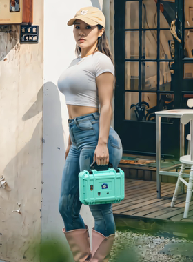 DEBY适用DIY大疆OSMO360NANO运动相机ACTION6全能收纳箱GOPRO背包保护盒insta影石防水防潮海绵手撕棉EDC