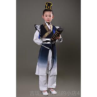 正品儿童弟学子规三字经演出服游子吟武演表出服装侠服儿童国服演