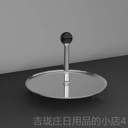 正品欧式不锈钢三层点心蛋零糕架厅酒家店用食糖果轻奢水果盘样餐