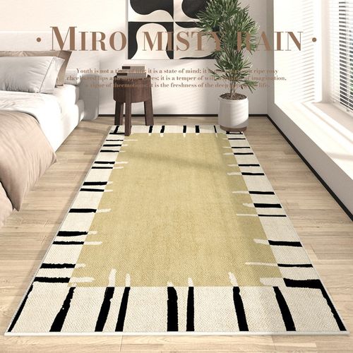 法式风长条床边地毯复古卧室房间床前隔凉防滑地垫睡觉打地铺秋冬