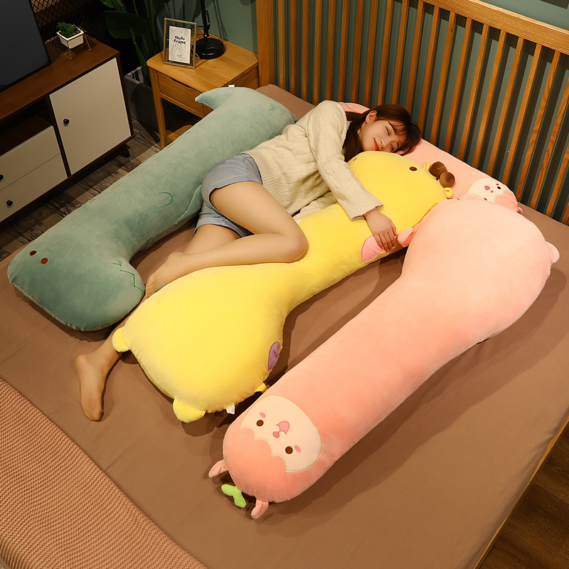 卡通大抱抱枕长条枕头睡觉可拆洗女生款男生夹腿专用床上侧睡孕妇