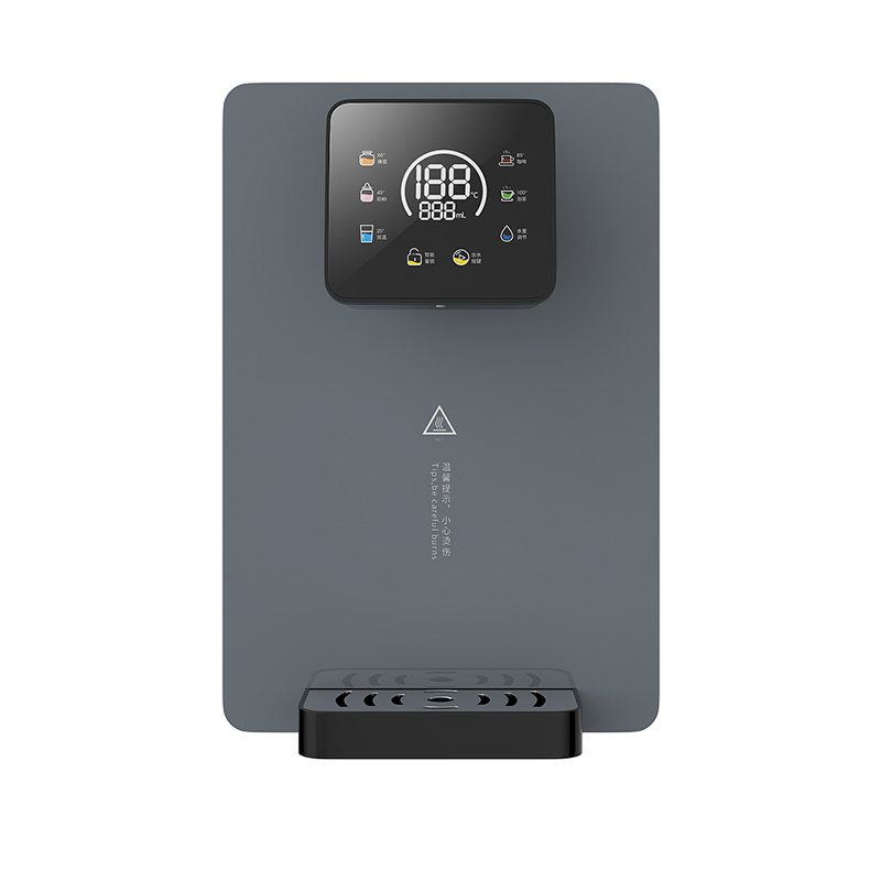 希库 家用桶装水抽水器即热式饮水机 壁挂式智能速热抽水泵管线机