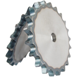 45钢1.2寸平片链轮20A 40牙 节距31.75齿数10
