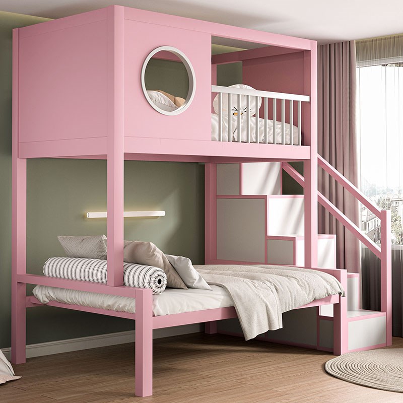 上下铺层床互不干扰人床高低床层子母儿童床复式二楼高架床