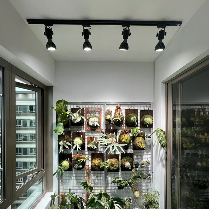 光联天下植物补光灯专用配件E27轨道灯架LED夹子灯座鱼缸软管支架