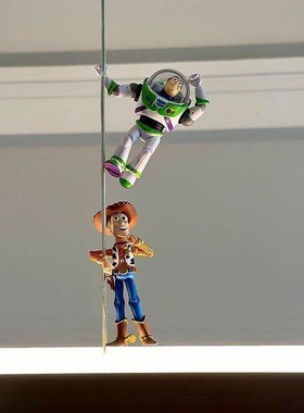 玩具总动员灯线 线遮丑装饰玩偶摆件创意卡通可爱家居装饰摆件公