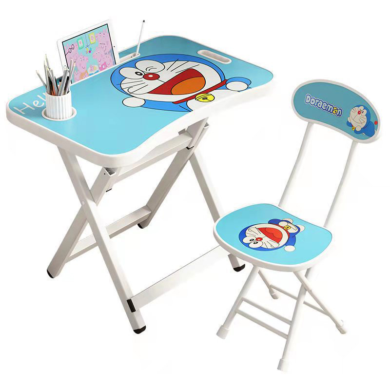 儿童写字桌子家用可折叠桌学生书桌小孩作业课桌简易学习桌椅装