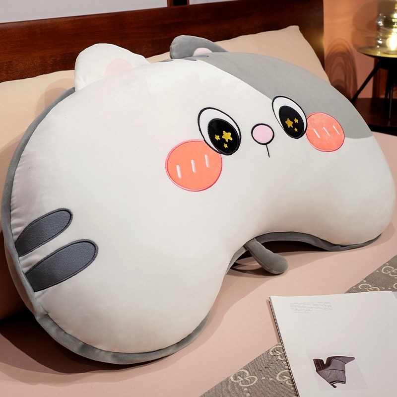 床头大靠背垫靠枕头软包床上抱枕女生睡觉护腰枕沙发靠垫学生宿舍