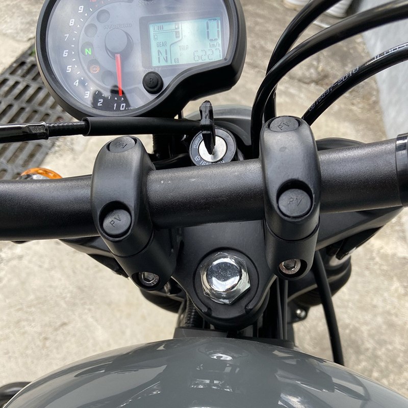 适用晓星GV300S增高车把座轻骑大韩300改装手把加高码后移器龙头