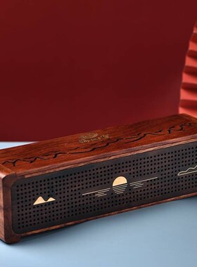 花梨实木家用红木线香道茶道养生摆件家居客厅开业装饰送礼工艺品