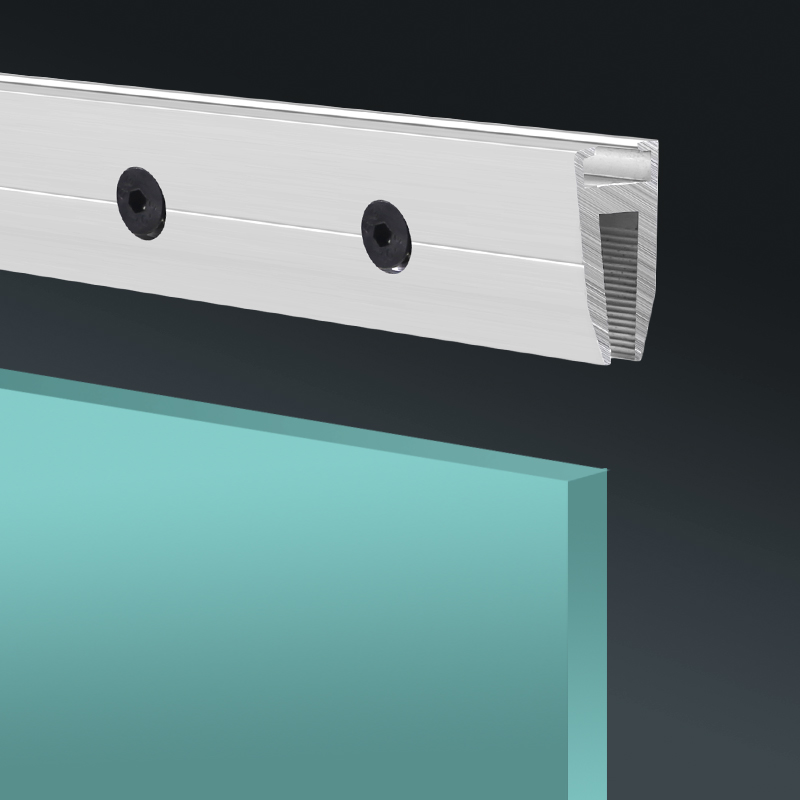 自动门门门夹免打孔长门夹  感应门吊夹玻璃门夹手动移门门夹MM