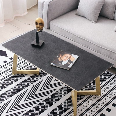 皮革桌垫无异味茶几垫绿色食品级餐桌垫纯白色tpu抗霉菌茶几桌垫