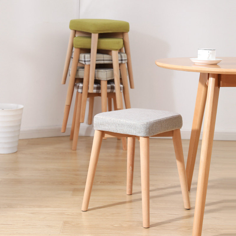 高凳子可叠放餐凳吃饭家用大人结实不占空间的实木板凳可摞叠商用,住宅家具,其它凳子,淘宝优惠券,粉丝福利购,淘宝优惠卷