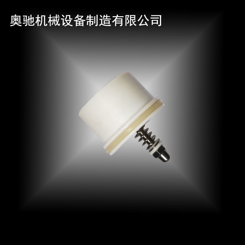 奥驰灌装机配件气动液体机止回阀四氟材质三通阀厂家生产加工定制图片