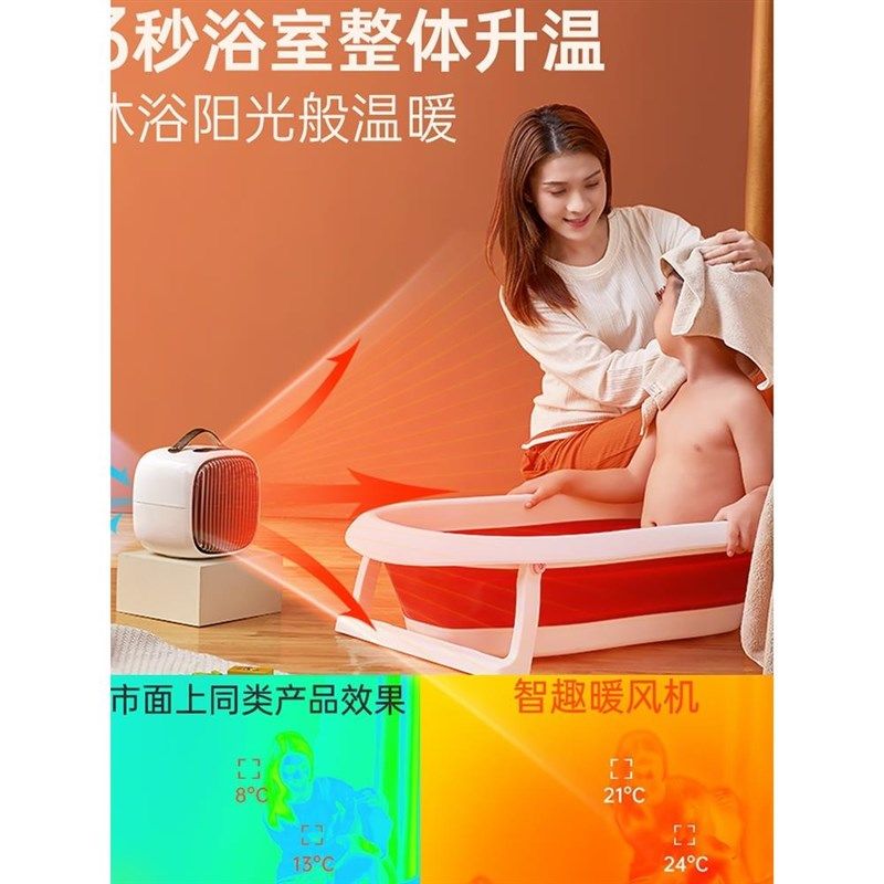 三办板斧面暖风机用厅桌小型迷你节能速热公室客大面积电家取暖器