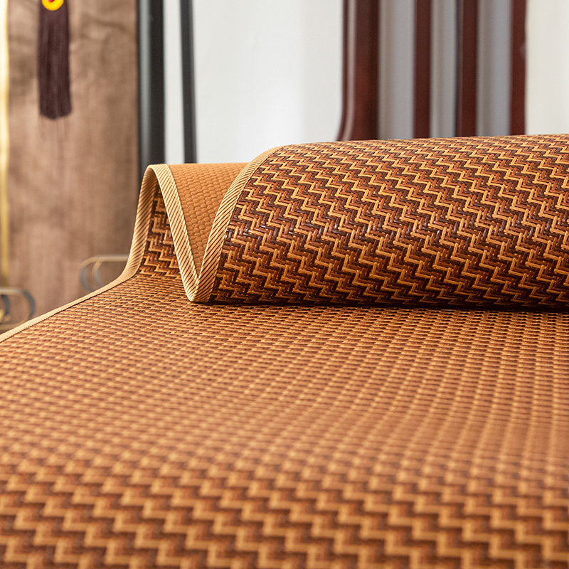 藤席双人凉席家用可折叠单件竹席单人冰丝席裸睡夏天学生宿舍席子,床上用品,藤席,淘宝优惠券,粉丝福利购,淘宝优惠卷