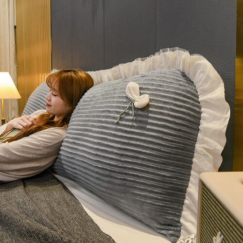 床头靠垫沙发大靠背双人长靠枕床上抱枕床头板软包日系公主可拆洗