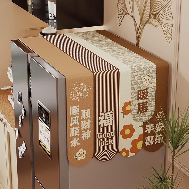 棉麻家居通用防尘盖巾定制