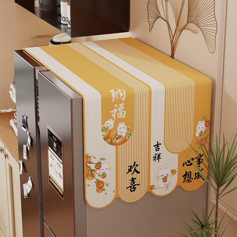 棉麻家居通用防尘盖巾定制