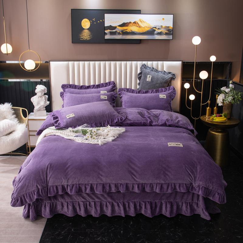 类加厚床单床笠四件229x230x0x220x2加大28/7