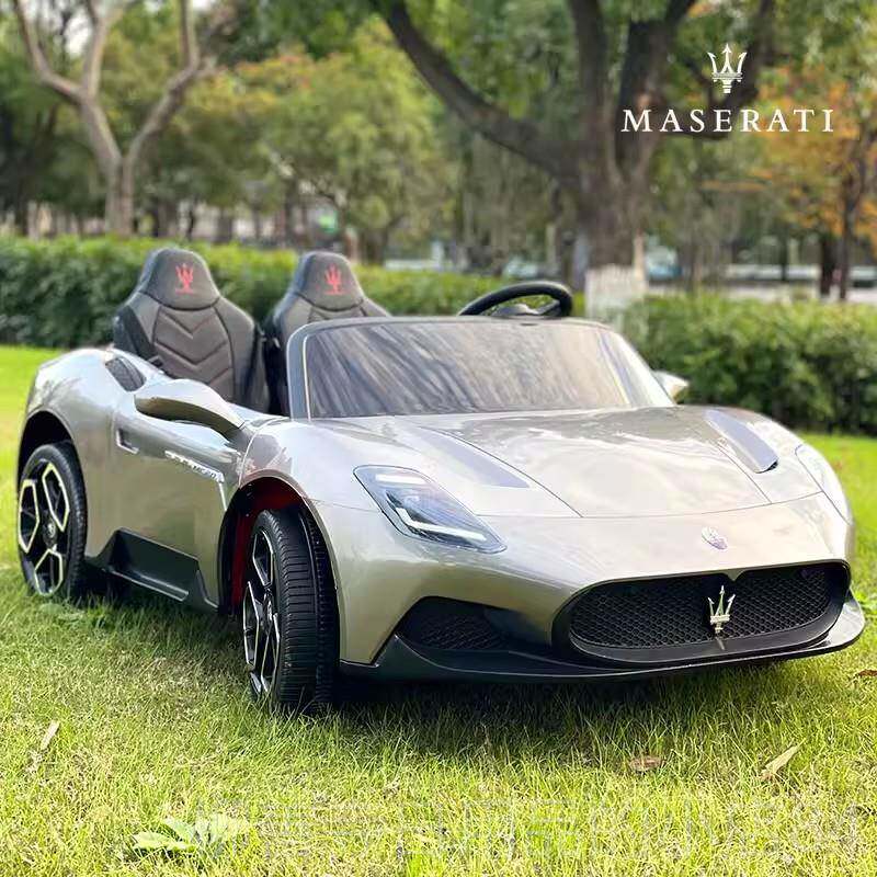 正品正版玛莎拉蒂Maserati Cose童20双座儿童人电动r车宝宝可坐遥