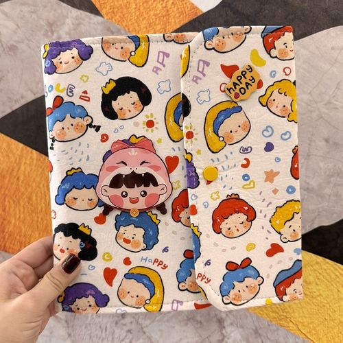 孕妈产检收纳册蛇年宝宝a4a5活页软布孕检报告单资料册可爱档案册