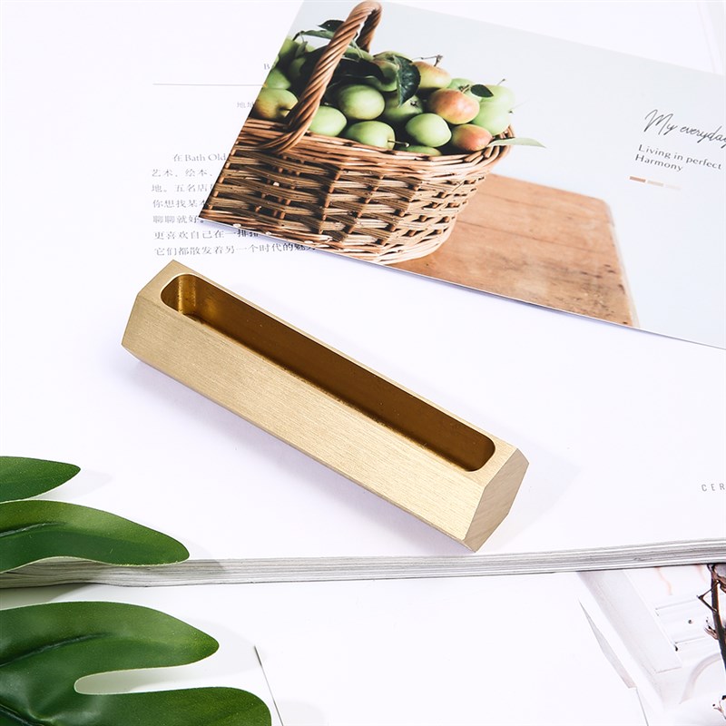 高端 黄铜名片盒前台台卡名片夹男商务摆放架大容量卡片架座展示