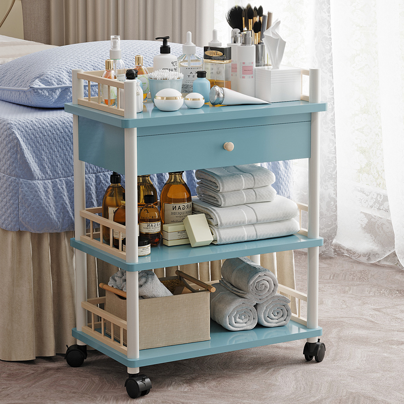 美容推车美容车小推车多功能收纳架移动美容院专用美甲工具车新款