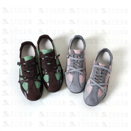 【甜甜专享】王力红家定制  AB8103   新款T定制休闲鞋