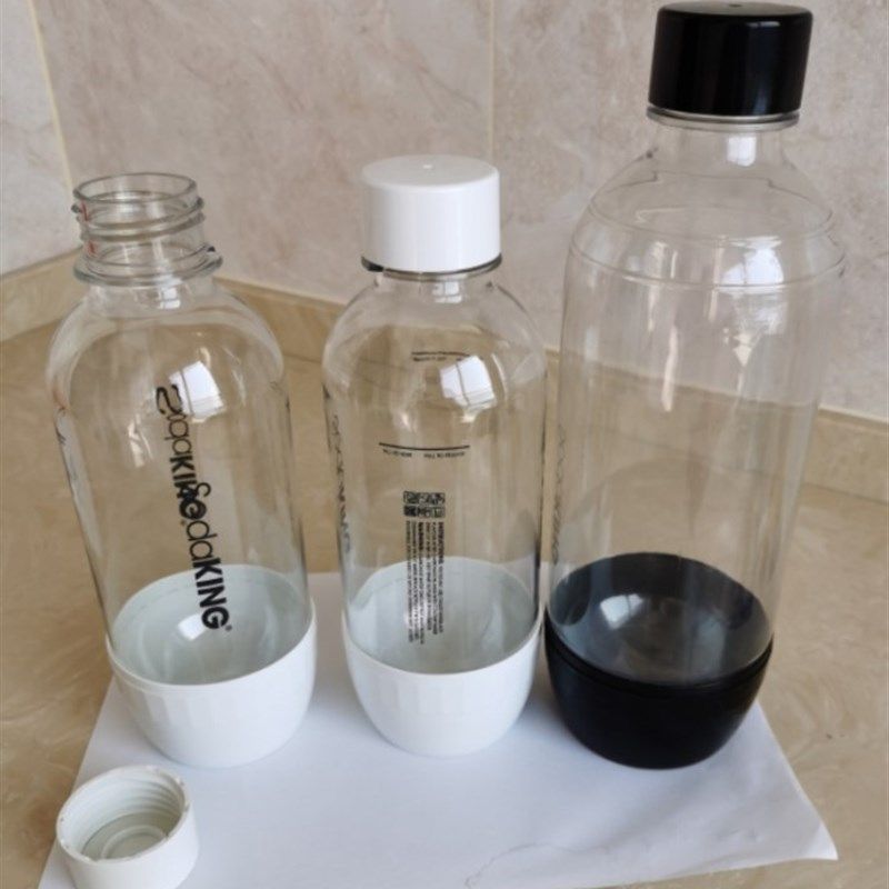 一哥接头 苏打水气泡机专用压力瓶1L0.5L食品级材质螺纹接口 精品