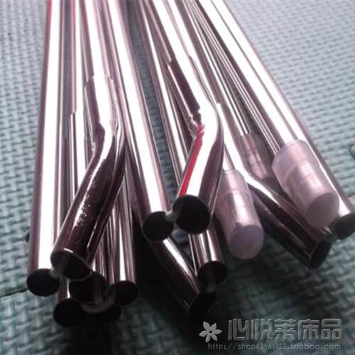 家用蚊帐不锈钢撑杆配件圆顶蒙古包蚊帐支架通用加粗加厚穿杆管子