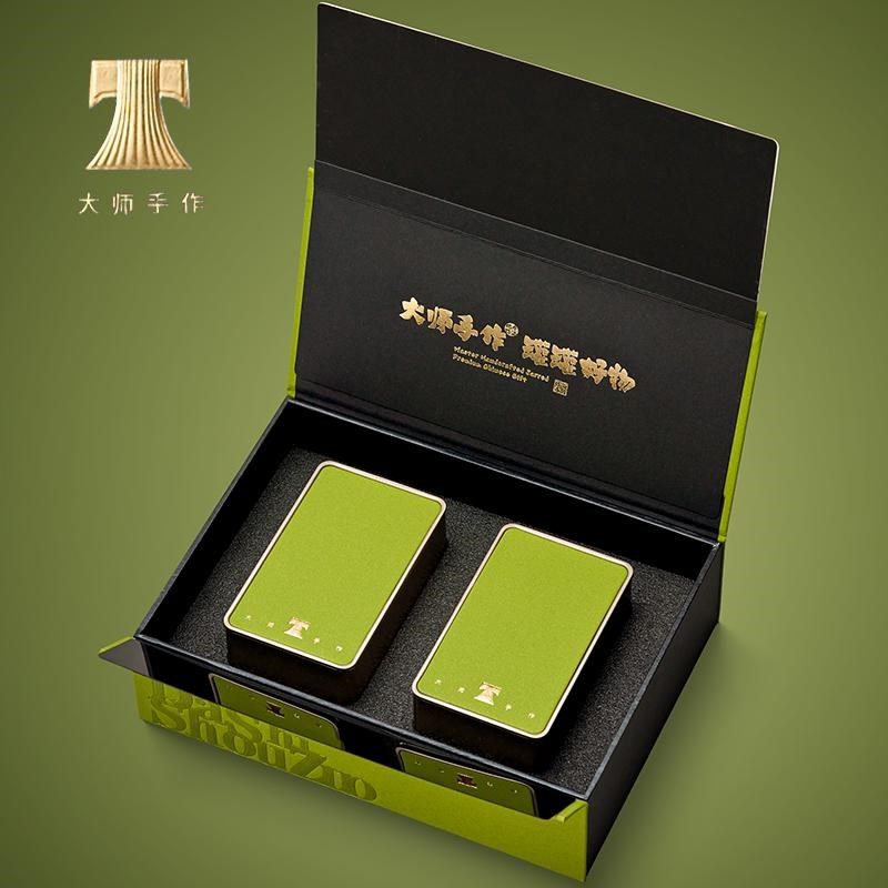 新款散茶摆泡茶叶包装盒空礼盒红茶岩茶绿茶通用茶叶罐礼盒装空盒