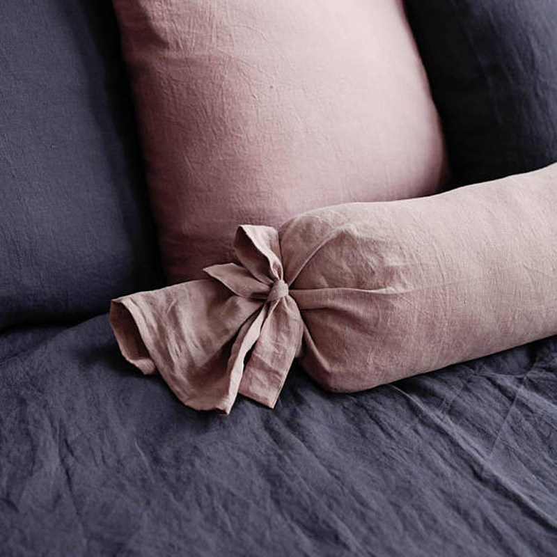 定制100%纯亚麻糖果枕套圆柱不含芯 颈椎枕圆形枕枕头套可拆洗,居家布艺,靠垫/抱枕,淘宝优惠券,粉丝福利购,淘宝优惠卷