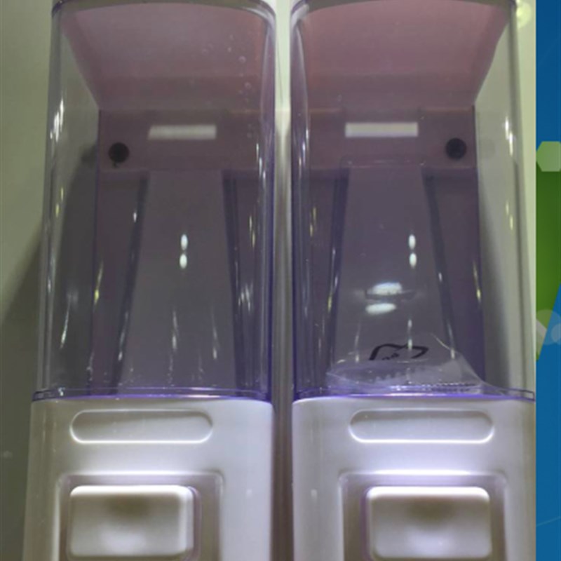 瑞沃V-8101酒店家用塑料皂液器洗手液盒 浴室壁挂式洗发沐浴露盒