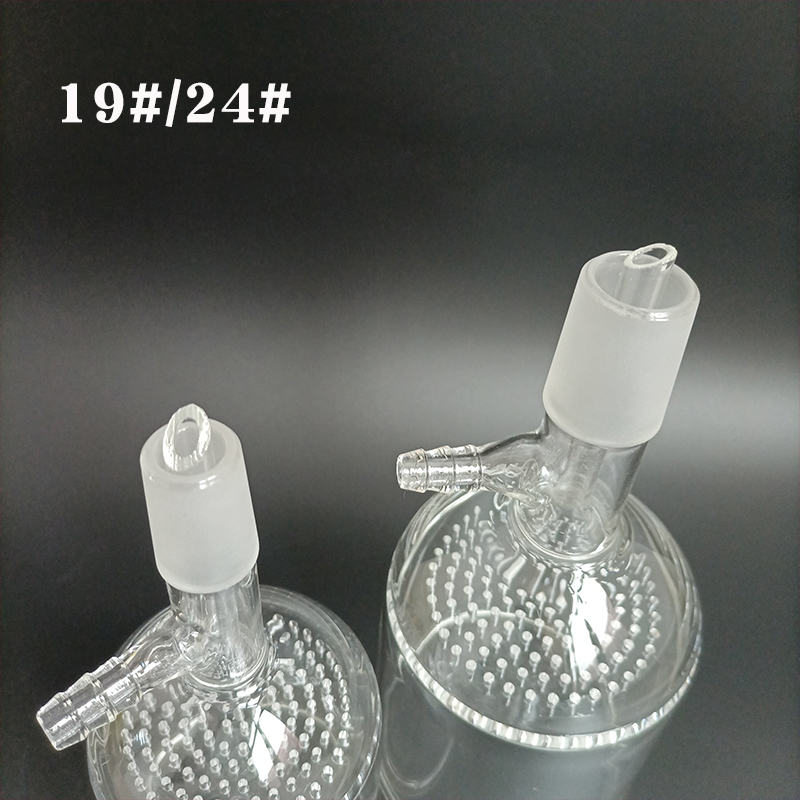 玻璃抽滤漏斗多孔玻板加厚标口19 24#  实验室用抽滤装置布氏漏斗
