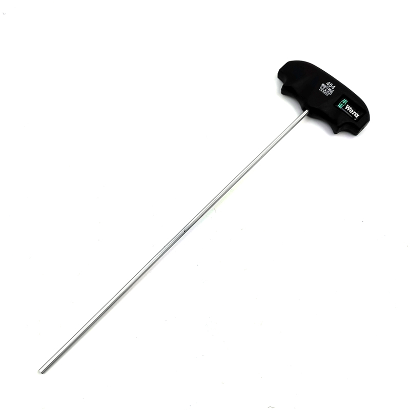 WER德国维拉防滑丝T型内六角扳手 5-2 3  5   100 200 3